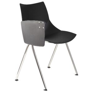 Black Conference Chair with Armrests
